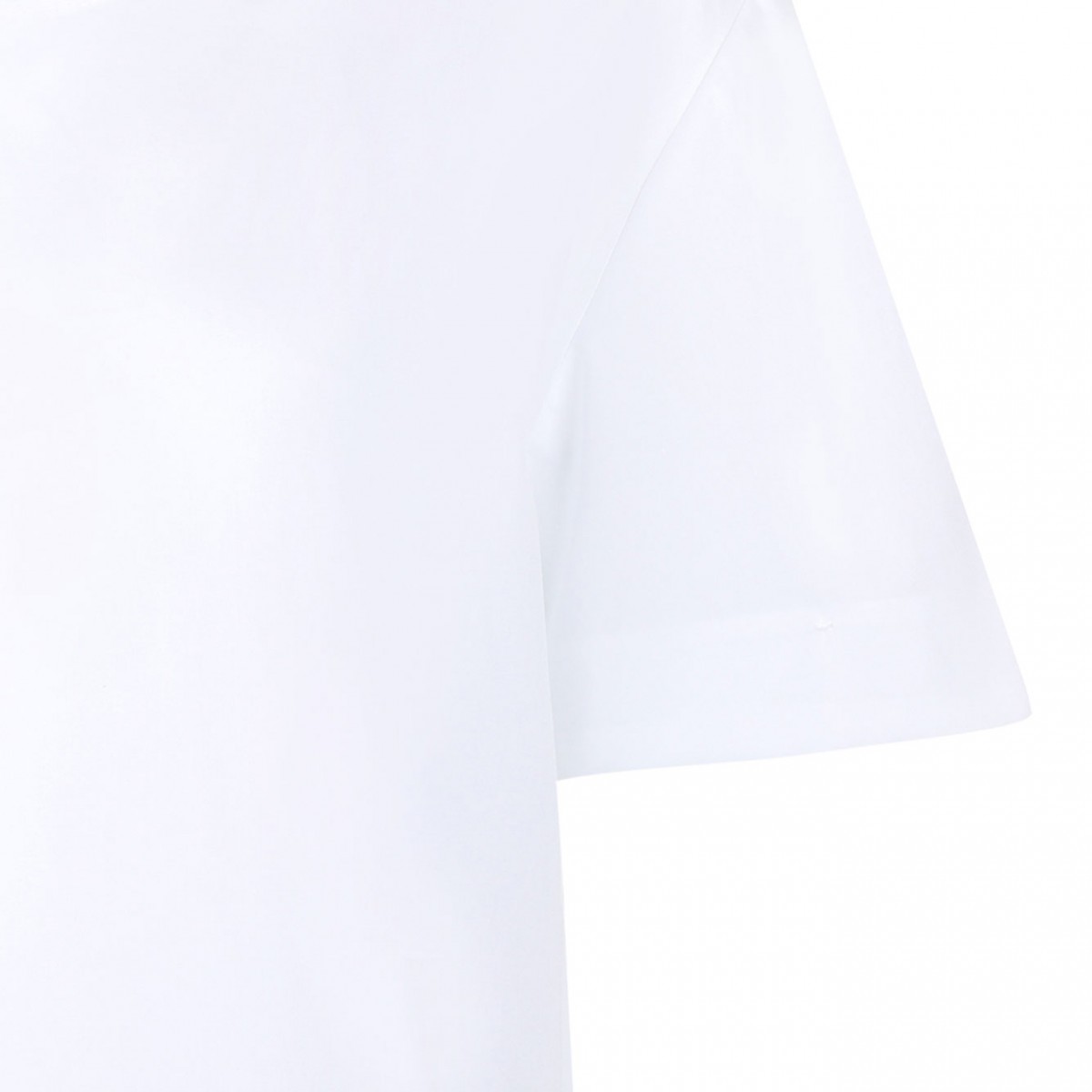 White Poplin Blouse