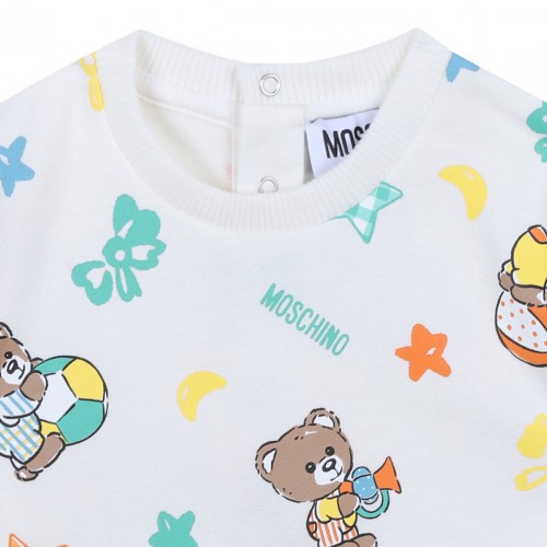 Teddy Bear Motif Babygrow Set