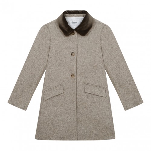 Beige Manteau Ginette Coat