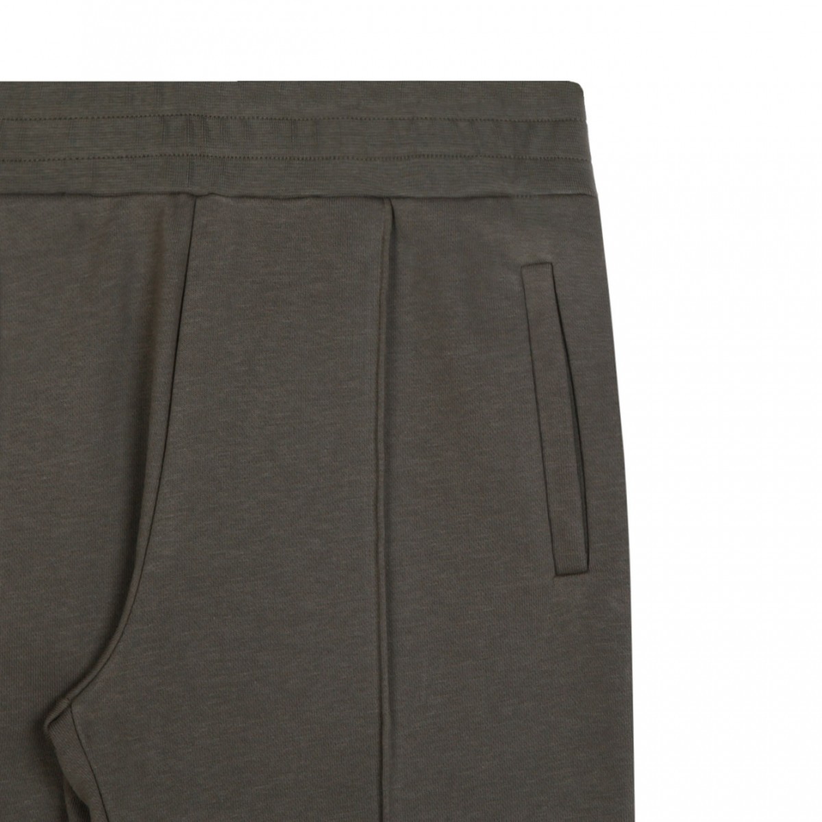 Olive Green Track Pants