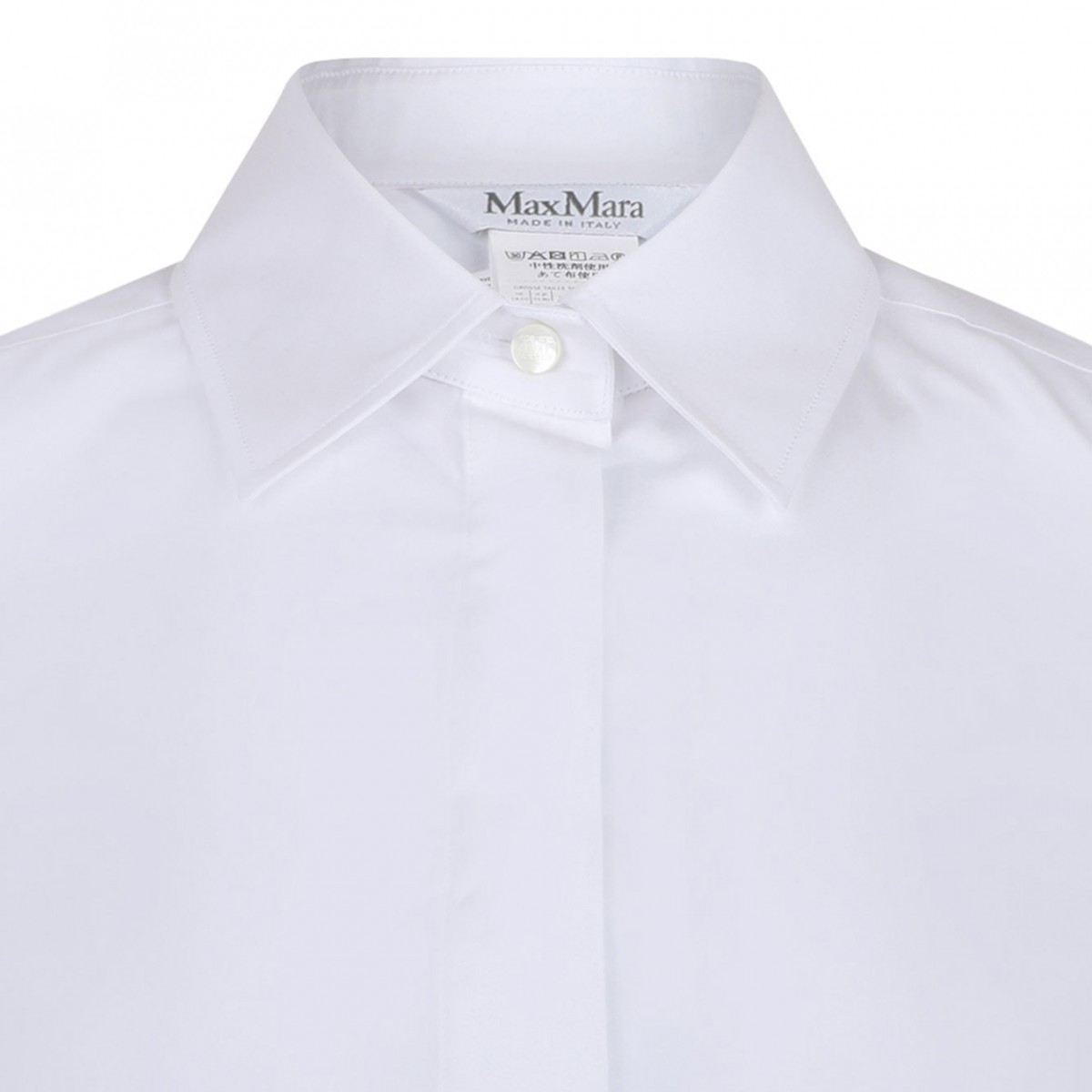 White Poplin Shirt