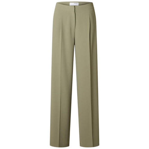 Vetiver Wide Leg Trousers