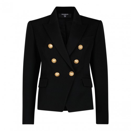 Black 6-Buttons Blazer