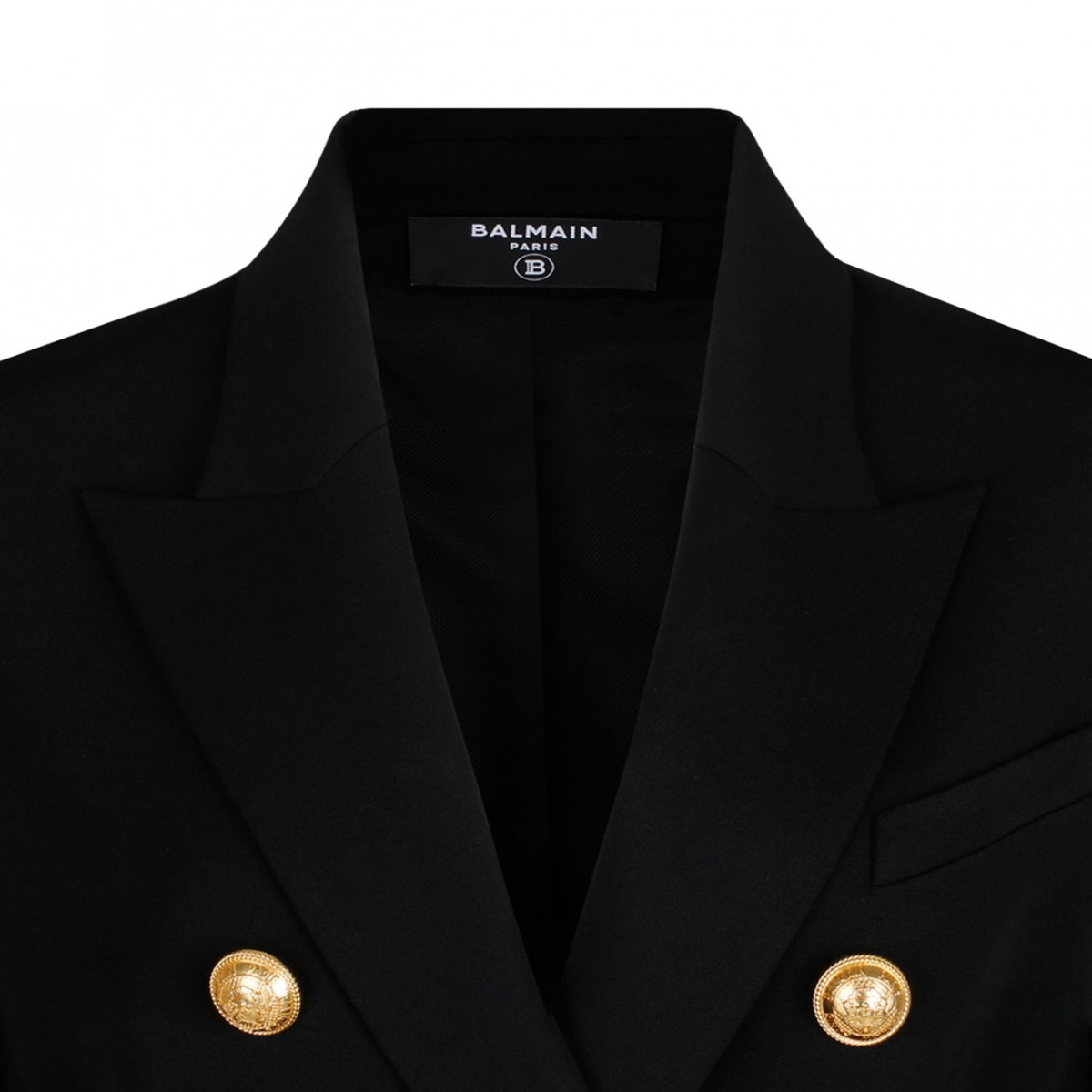 Black 6-Buttons Blazer