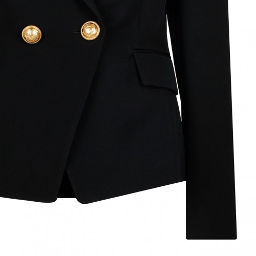 Black 6-Buttons Blazer