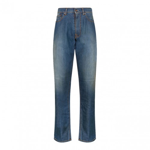 Maison Margiela Americana Wash Turn-up Jeans