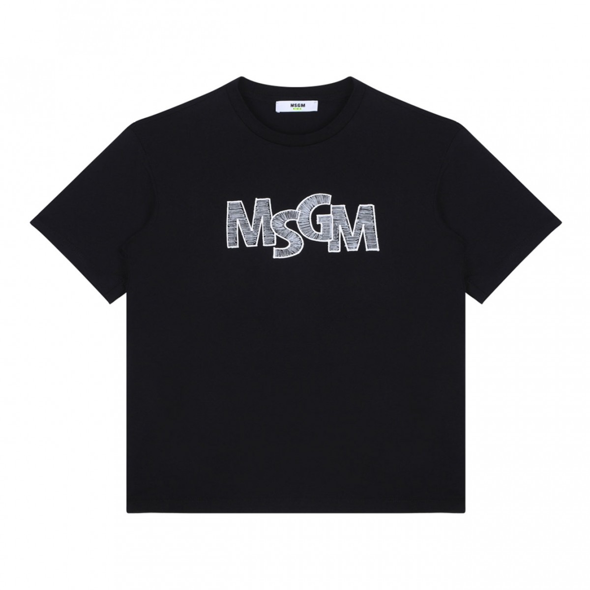 Black Logo Print T-Shirt