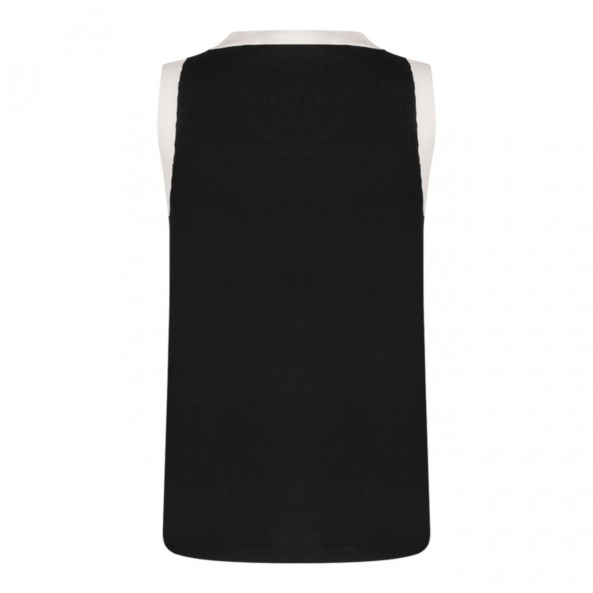 Black Slalom Tank Top