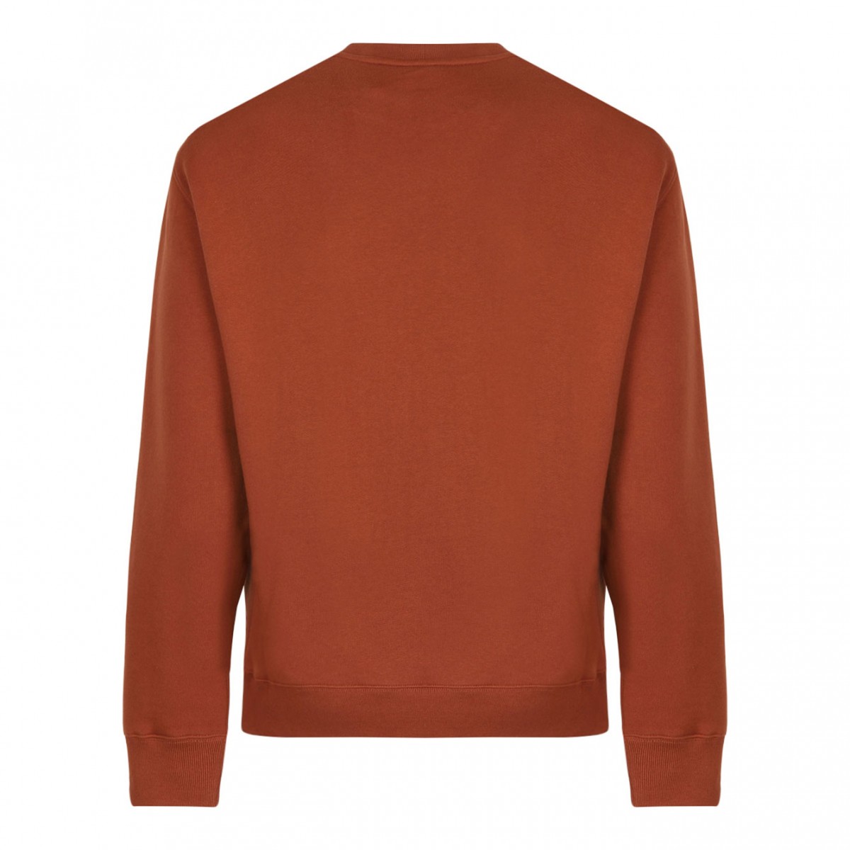 Pecan Brown Handwriting Gingham Sweatshirt