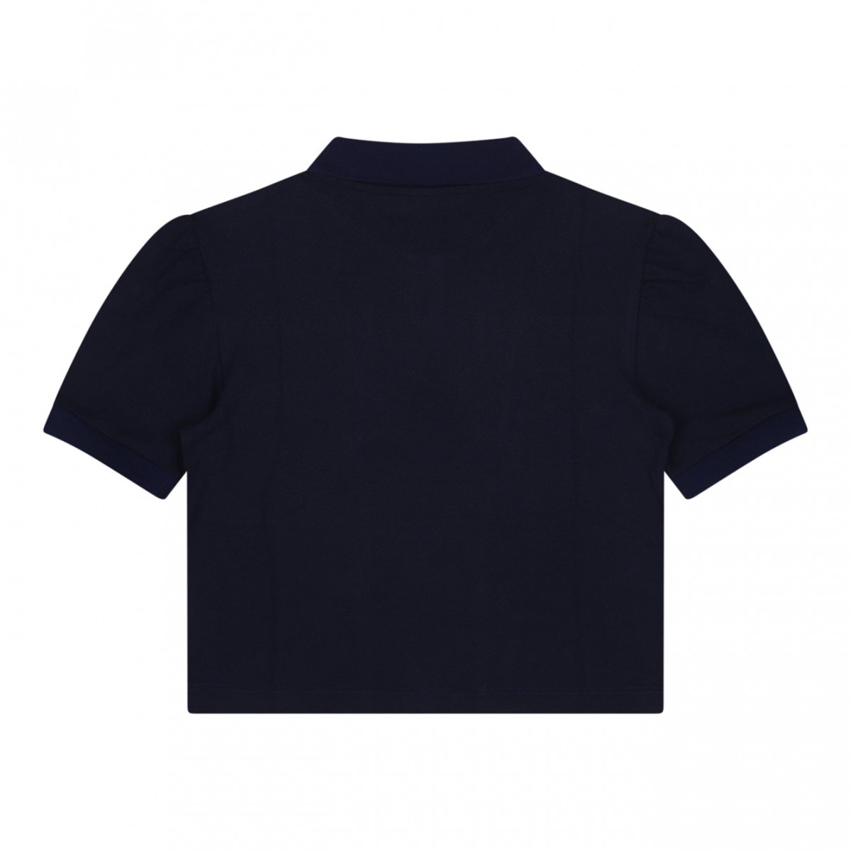 Navy Blue Pique Polo Shirt