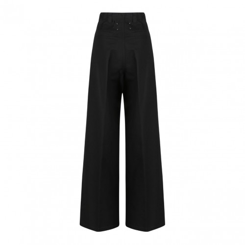 Black Wide Leg Trousers