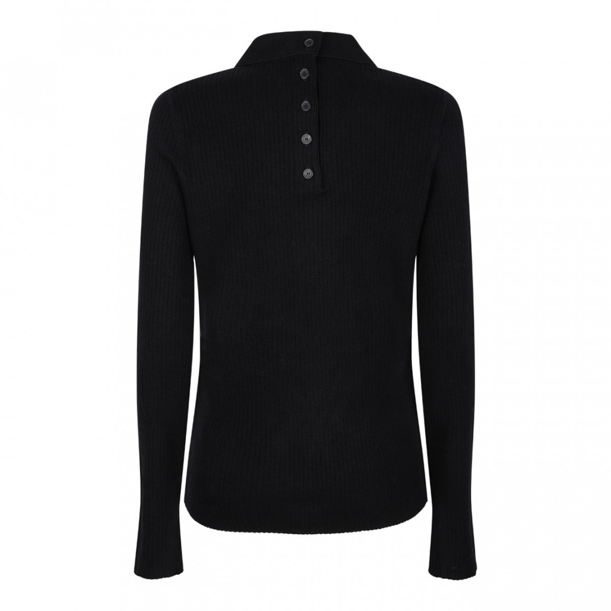 Black Polo Jumper