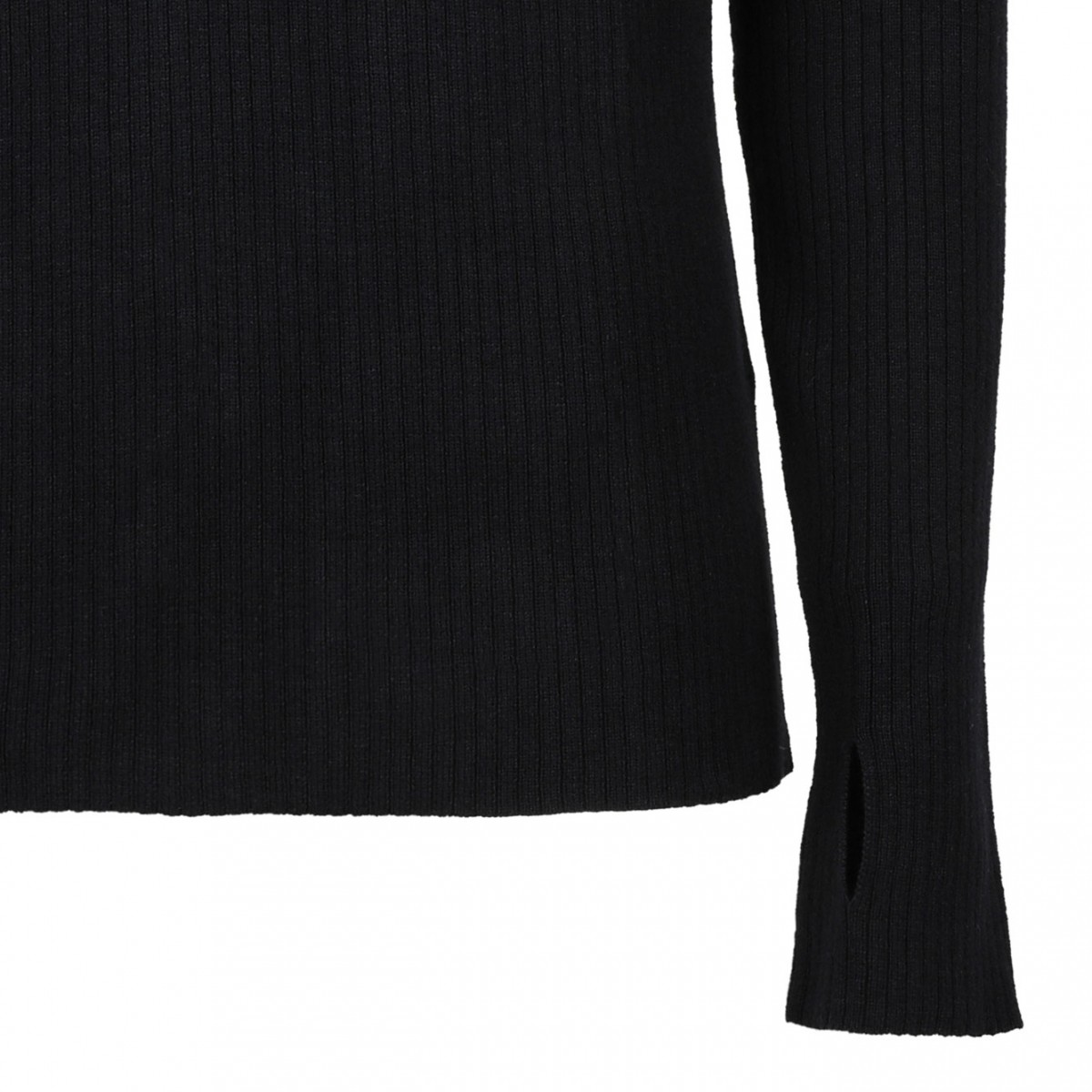 Black Polo Jumper