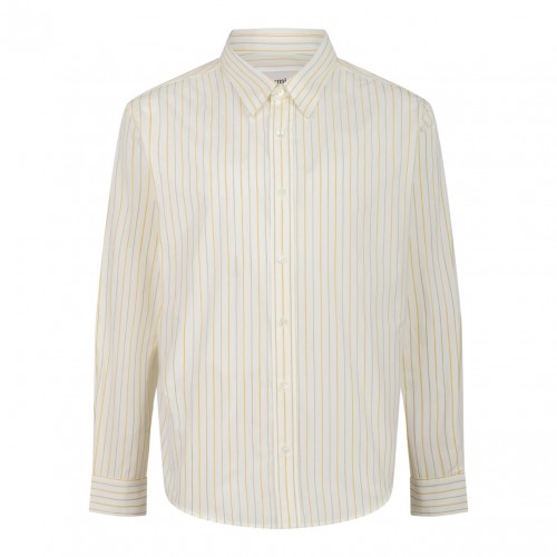 Light Beige Striped Shirt