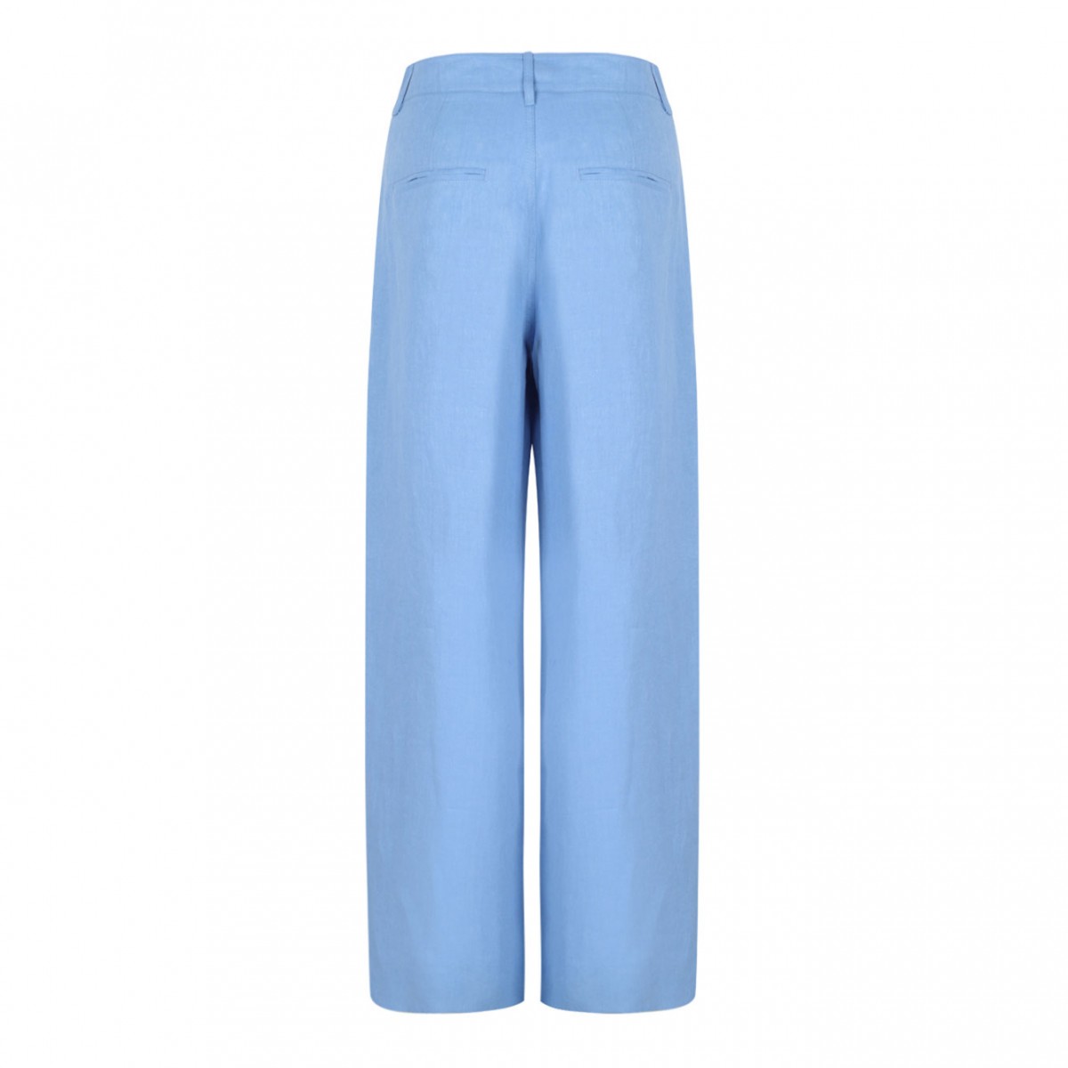 Blue Wide Leg Trousers