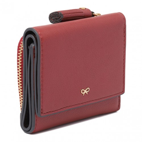 Damson Mini Trifold Wallet