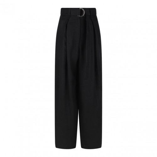 Black Linen Trousers
