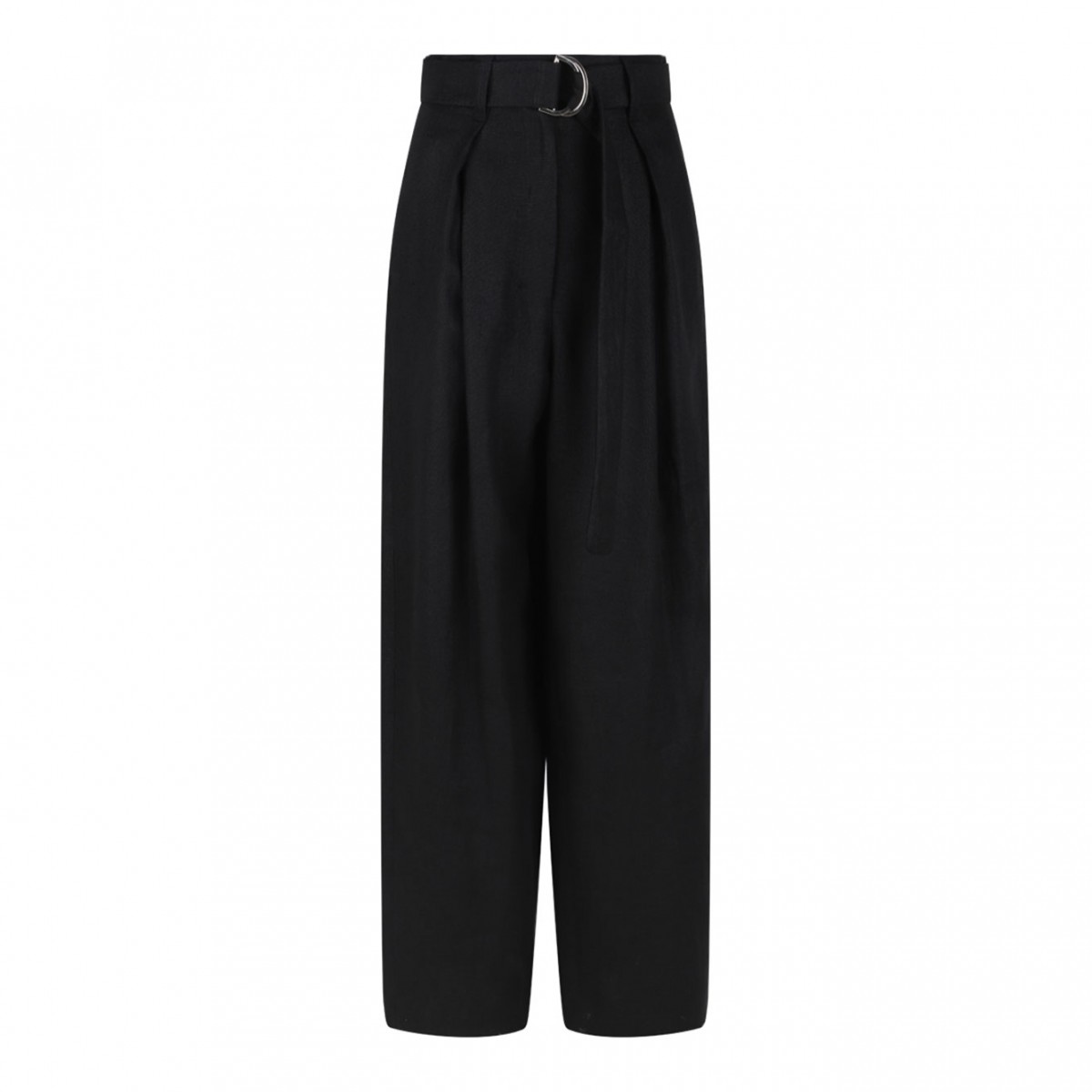 Black Linen Trousers