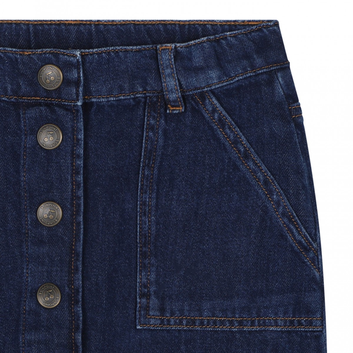 Blue Dexie Denim Skirt