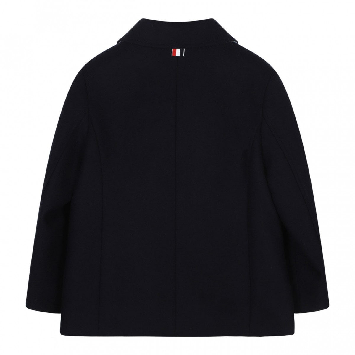 Navy Blue Double Breasted Peacoat