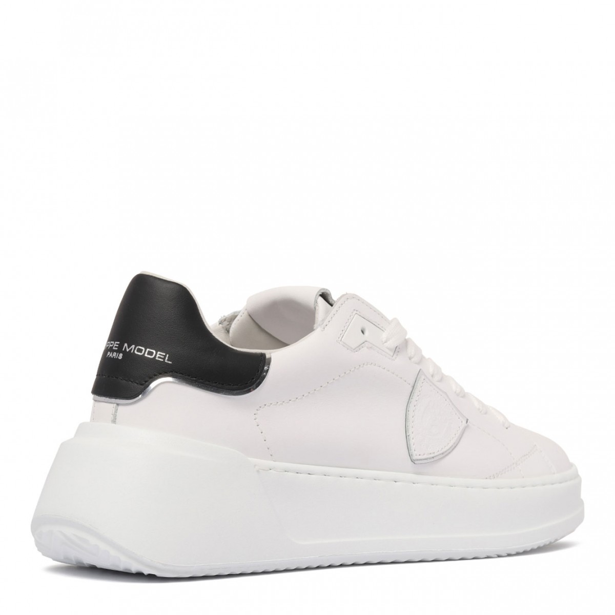 White Tres Temple Sneakers