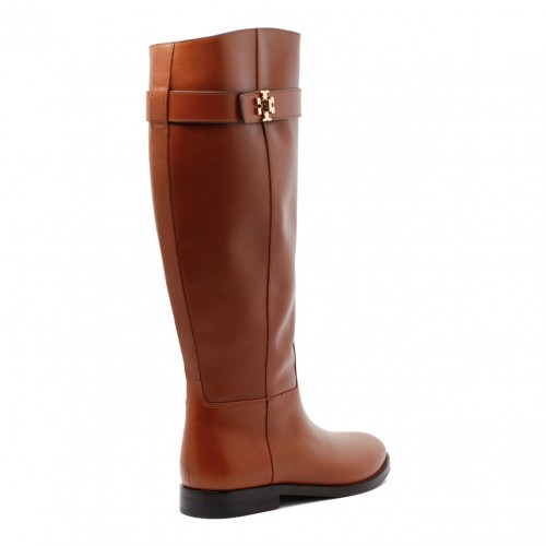 Cognac Brown T Lock Boots