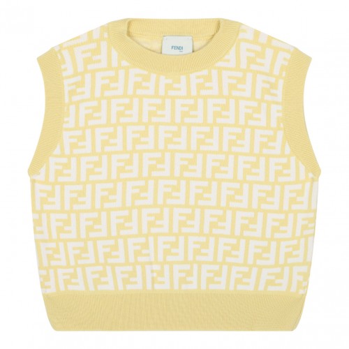 Light Yellow Knit Top