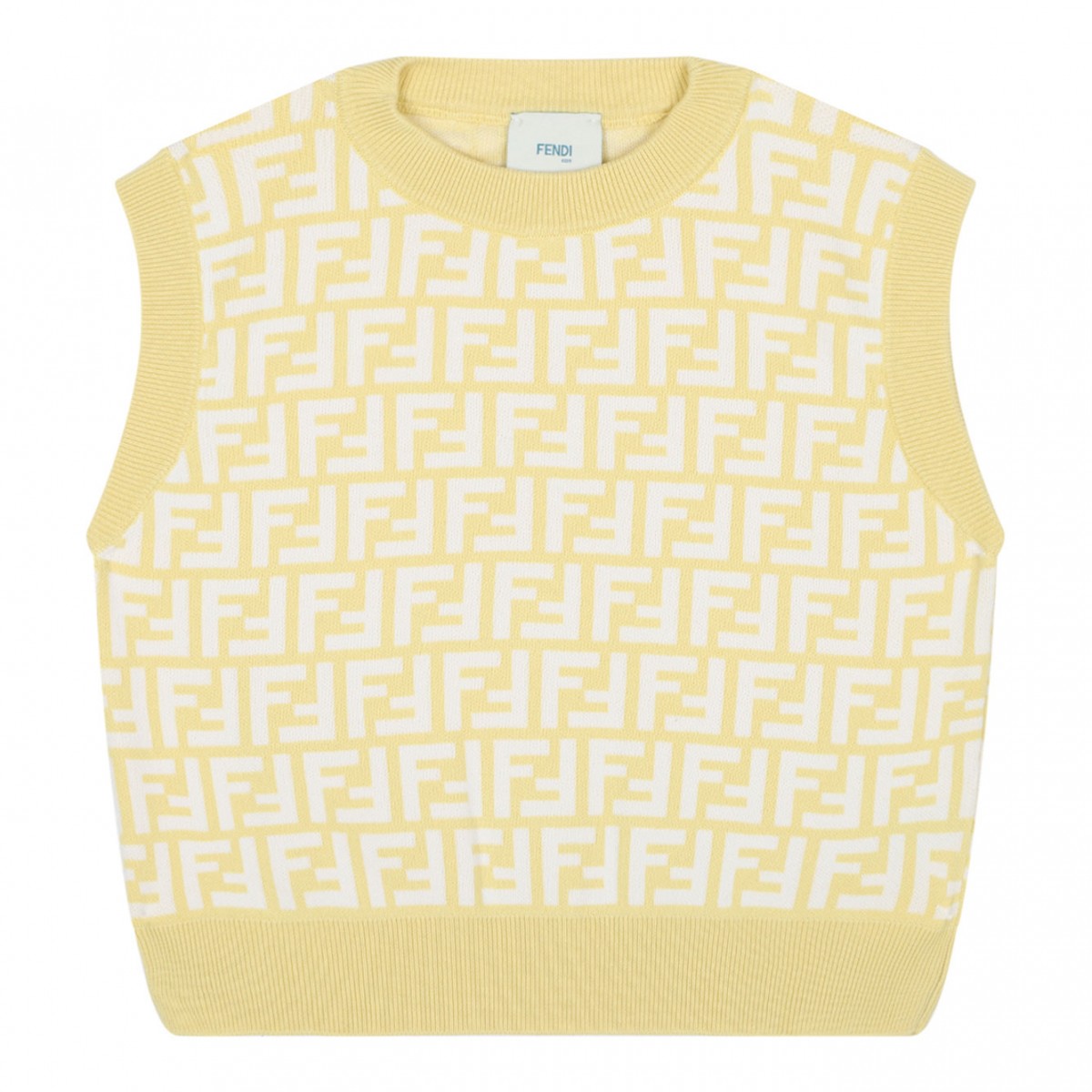 Light Yellow Knit Top