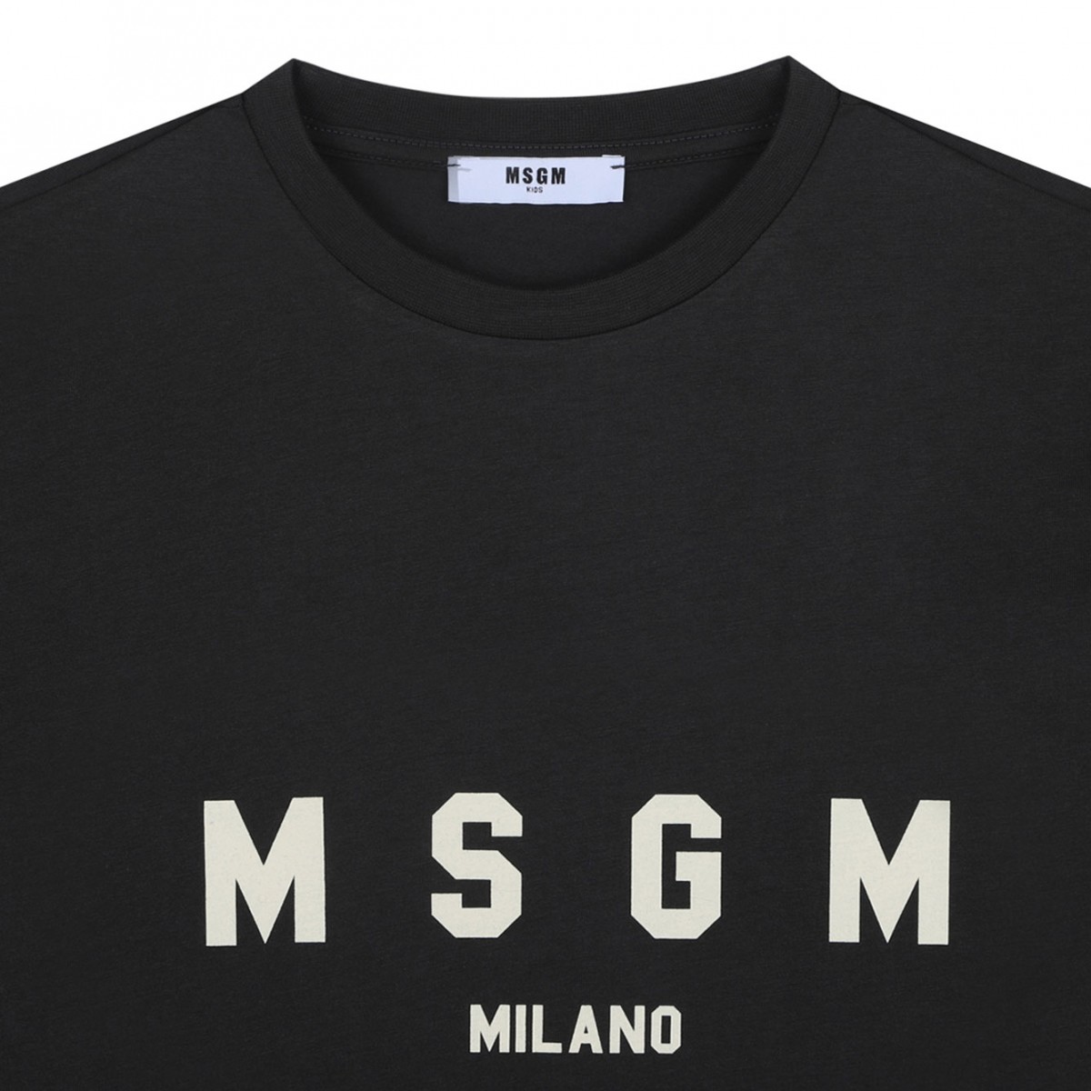 Black Logo Print T-Shirt