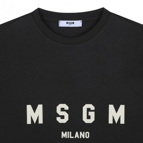 Black Logo Print T-Shirt