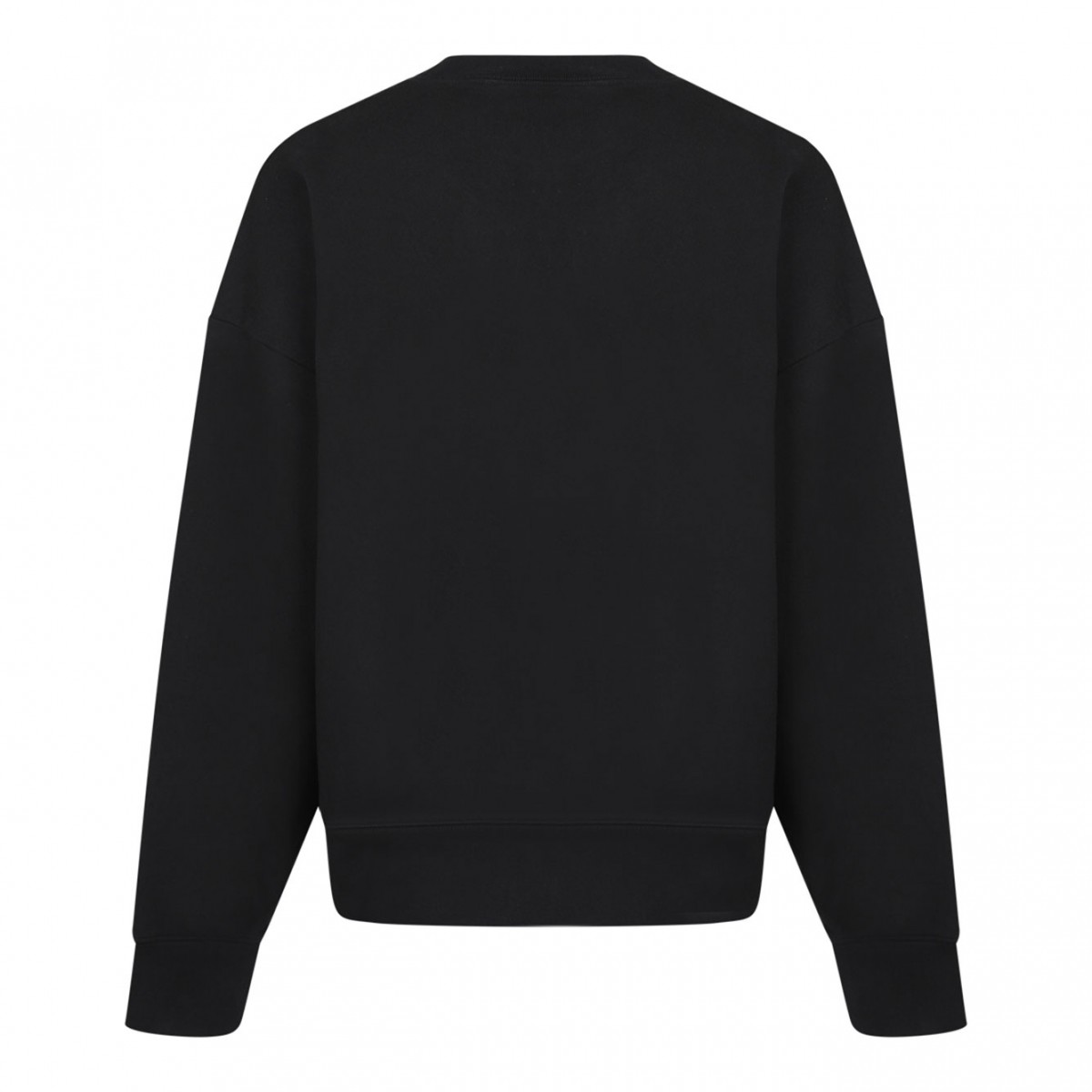 Black Logo Print Sweatshirt