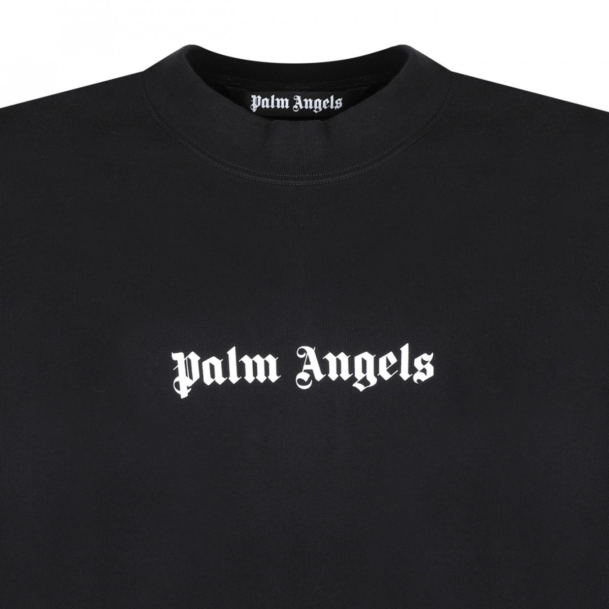 Black Logo Print Sweatshirt