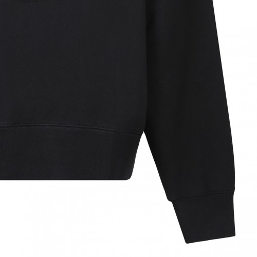 Black Logo Print Sweatshirt