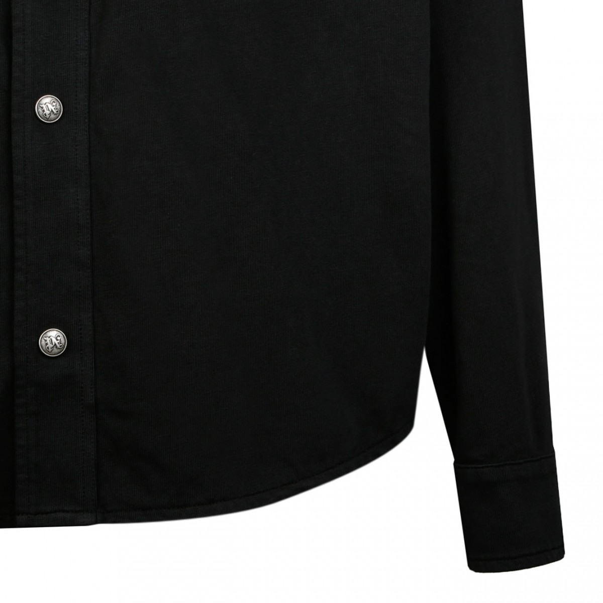 Black Gothic Logo Hoodie