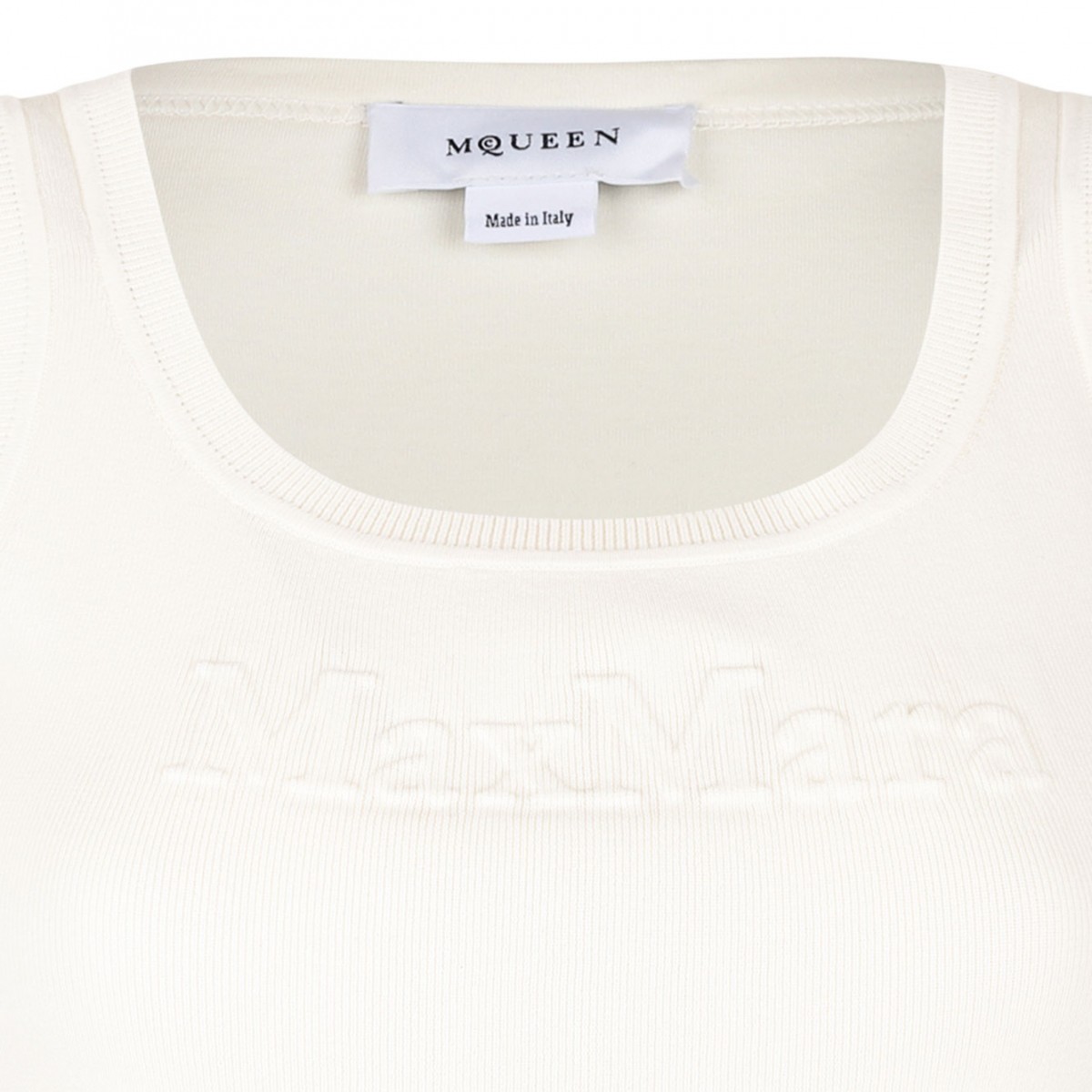 Ivory White Crepe Top