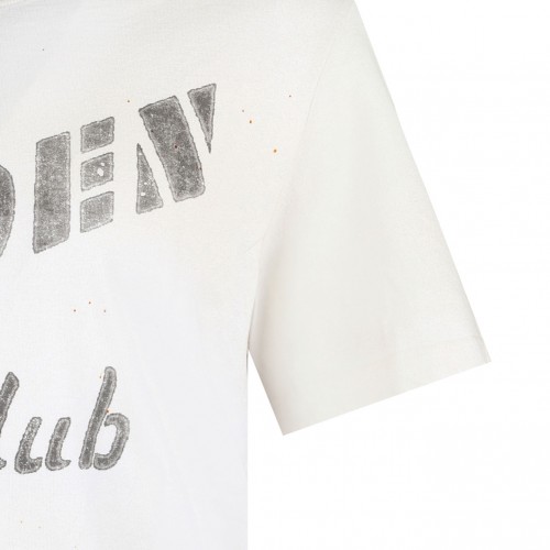 Heritage White Graphic Print T-Shirt