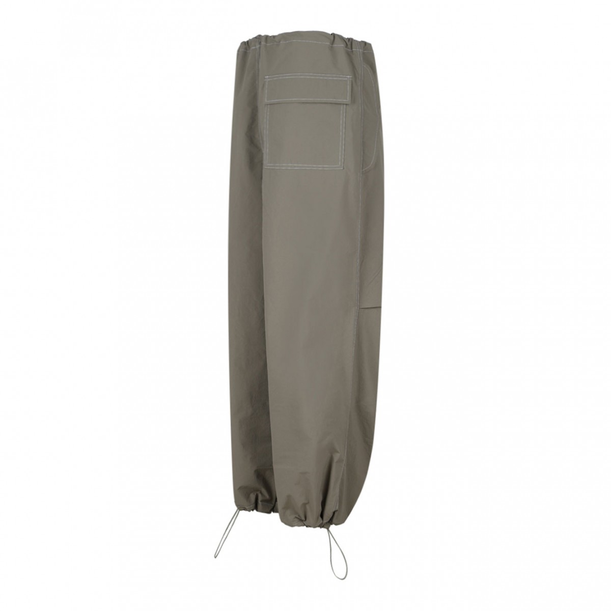 Dark Green Parachute Trousers