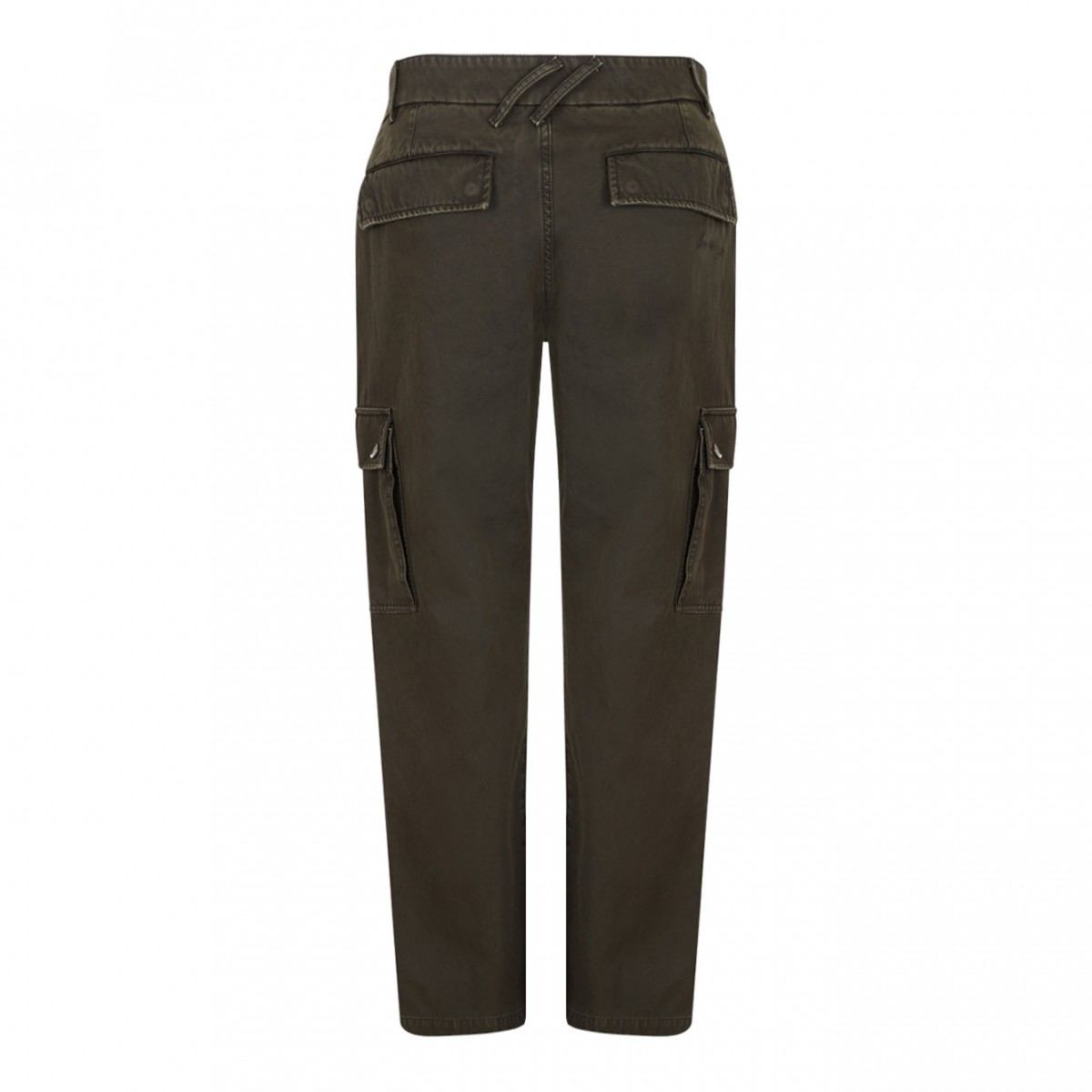 Olive Brown Cargo Trousers
