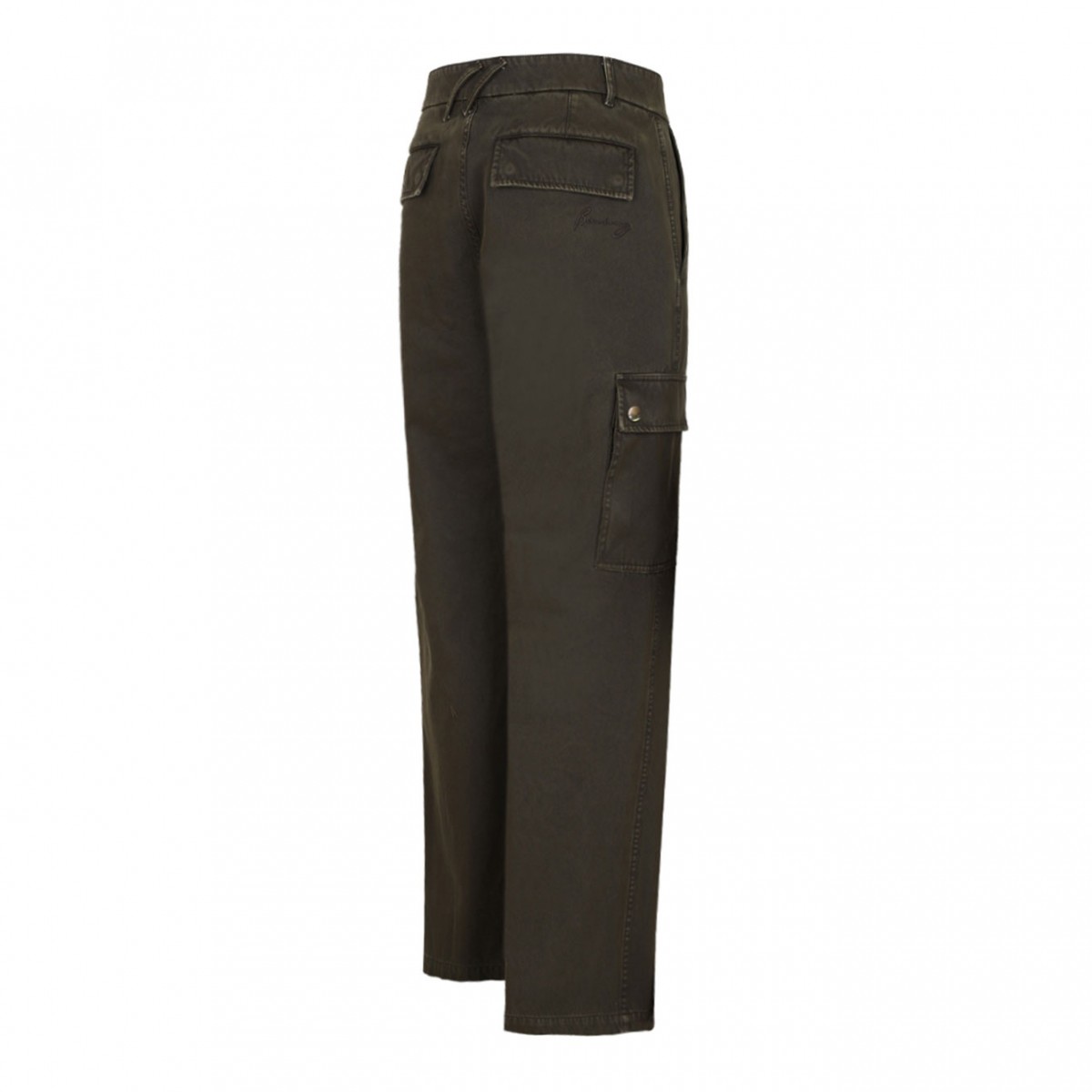 Olive Brown Cargo Trousers
