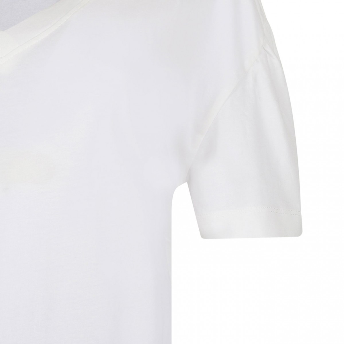 White V Neck T-Shirt