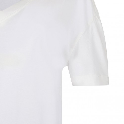 White V Neck T-Shirt