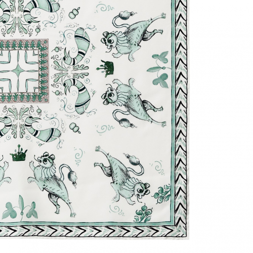 Graphic Print Foulard