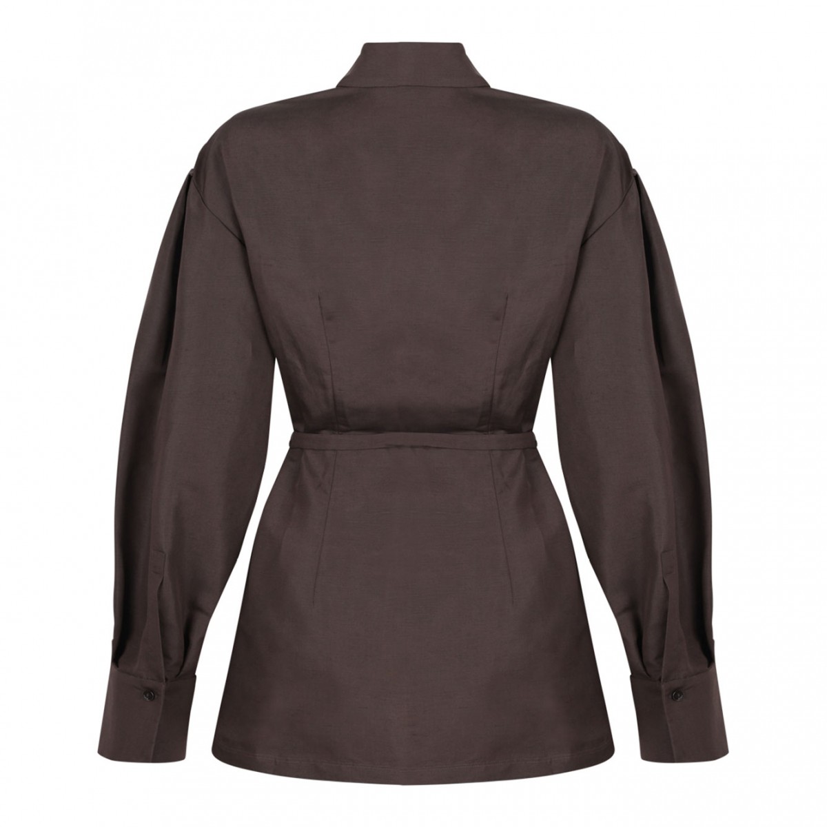 Brown Oversized Shirt