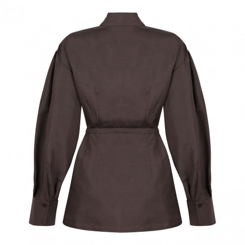 Brown Oversized Shirt