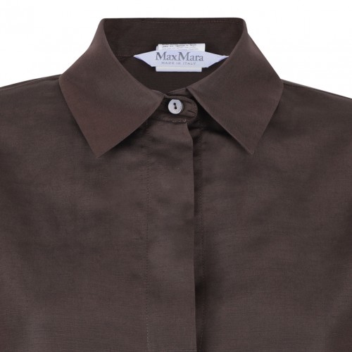 Brown Oversized Shirt