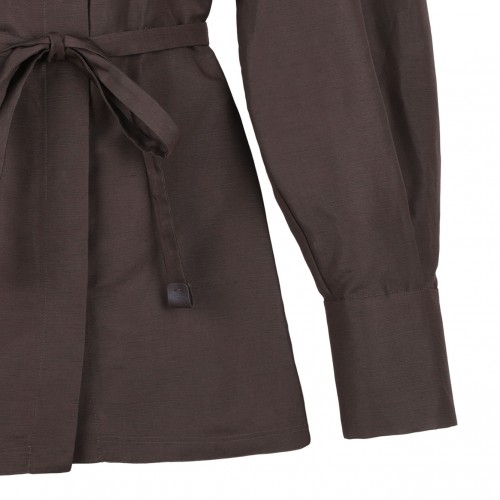 Brown Oversized Shirt