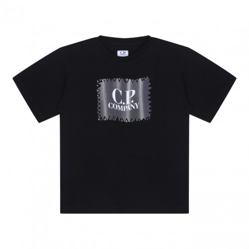 Black Logo Print T-Shirt