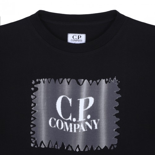 Black Logo Print T-Shirt