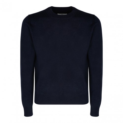 Navy Blue Cashmere Jumper