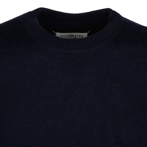 Navy Blue Cashmere Jumper